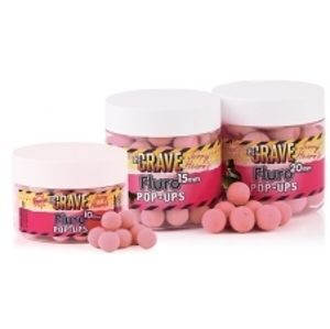 Dynamite Baits Plovoucí boilie Pop-Ups Crave Pink Fluro-10 mm