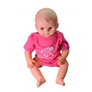 R-SPEKT Baby body Carp friend pink-VELIKOST 3-6 měs.