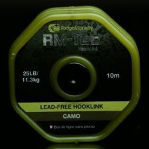 RidgeMonkey Bezolověná Návazcová Šňůrka Lead Free Hooklink-Nosnost 25 lb