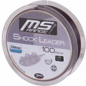 Saenger MS Range Šokový Vlasec Shock Leader 200 m-Průměr 0,25 mm / Nosnost 4,44 kg