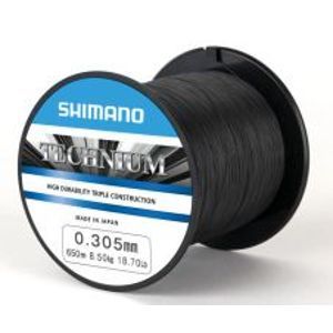 Shimano Vlasec Technium PB Černá-Průměr 0,305 mm / Nosnost 8,50 kg / Návin 650 m