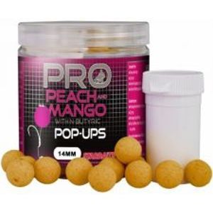 Starbaits Plovoucí boilie Probiotic Pop Up Peach Mango 60 g-14 mm