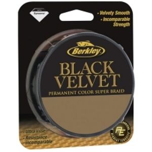 Berkley Splétaná šňůra Black Velvet 110 m black-Průměr 0,10 mm / Nosnost 11,9 kg