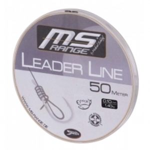 Saenger  MS Range  Návazcový Vlasec Leader Line 50 m crystal-Průměr 0,18mm / Nosnost 3,43kg