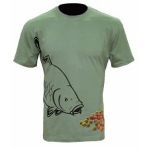 Zfish Tričko Boilie T-shirt Olive Green-Velikost XL