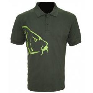 Zfish Tričko Carp Polo T-Shirt Olive Green-Velikost XXL